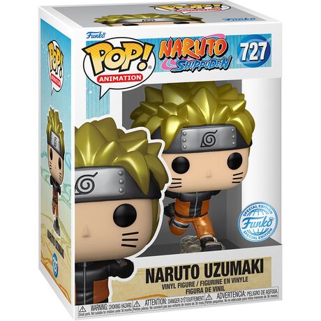 Funko Set figure POP & Tee Naruto Shippuden Exclusive (M)