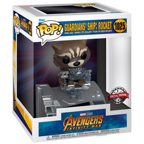 Funko Pop! Avengers Infinity War Guardians' Ship Rocket 1025