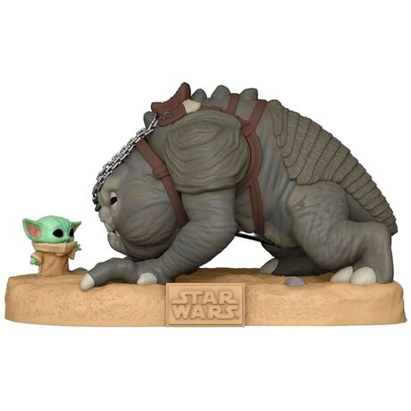 Funko Pop! Star Wars Grogu with Rancor Exclusive 587