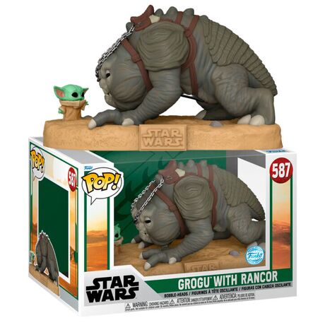 Funko Pop! Star Wars Grogu with Rancor Exclusive 587
