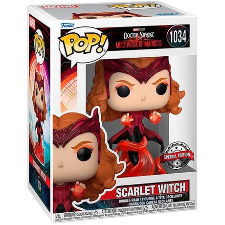 Funko Pop! Marvel Doctor Strange Multiverse of Madness Scarlet Witch 1034 Exclusive