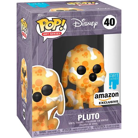 Funko Pop! Disney Pluto Artist + Case Exclusive 40