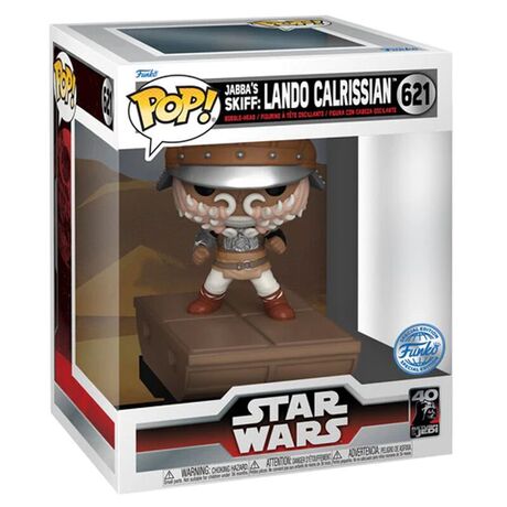 Funko Pop! Deluxe Star Wars Jabba Skiff Lando Calrissian Exclusive 621