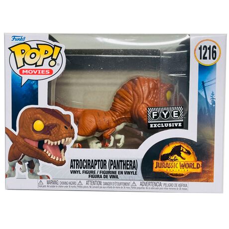 Funko Pop! Jurassic World 3 Atrociraptor Panthera Exclusive 1216