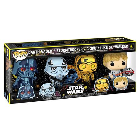 Funko Pop! Pack 4 figures Star Wars Exclusive