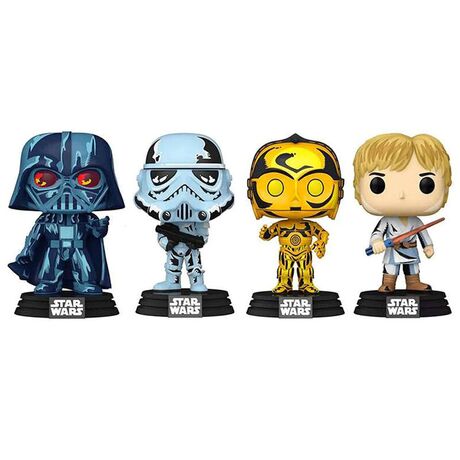 Funko Pop! Pack 4 figures Star Wars Exclusive