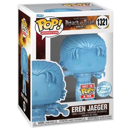 Funko Set figure POP & Tee Attack on Titan Eren Exclusive (XL)