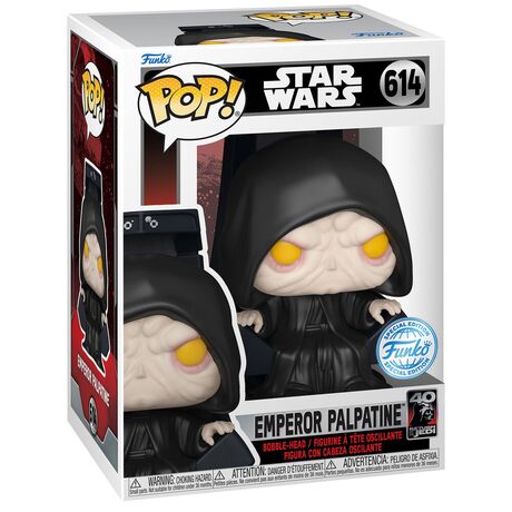 POP figure Star Wars Emperor Palpatine Exclusive 889698712361