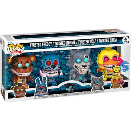 POP pack 4 figures Five Nights at Freddys Exclusive 889698825078