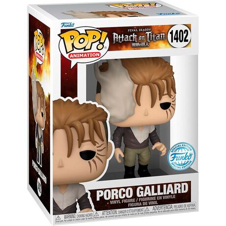 Funko Pop! Attack On Titan Porco Galliard Exclusive 1402