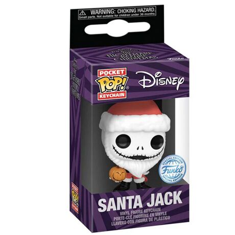 Funko Keychain! Disney Christmas Santa Jack Exclusive