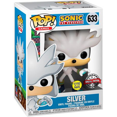 Funko Pop! Sonic the Hedgehog Silver Exclusive 633