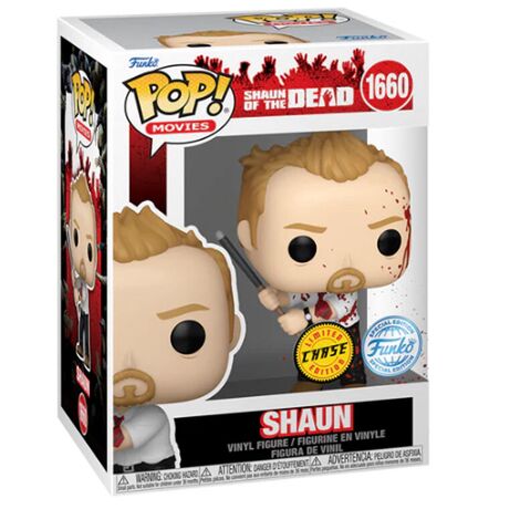 Funko Pop! Shaun Of The Dead - Shaun 1660 chase