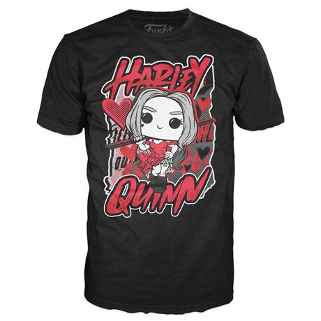 Set figure POP & Tee DC Comics Escuadron Suicida Harley Quinn (M)