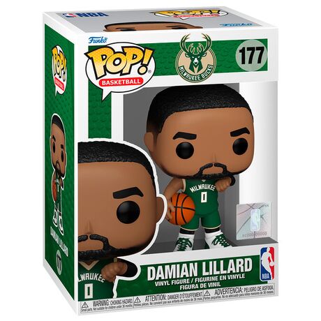 POP figure NBA Milwukee Buck Damian Lillard 889698834087