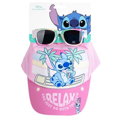 Disney Stitch set cap + sunglasses 18445484470434