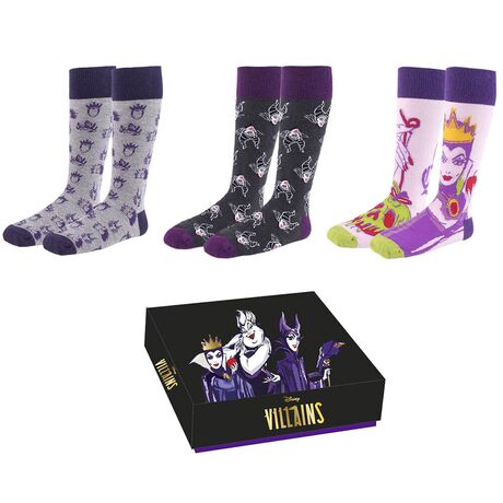 CERDÁ Disney Villains pack 3 socks
