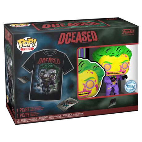 Set figure POP & Tee DC Comics Joker 889698745482