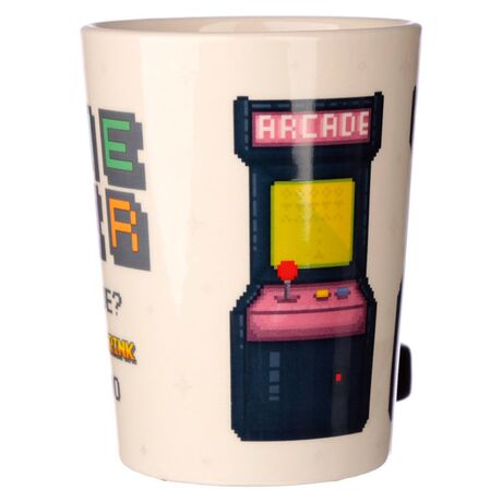 Game Over Joystick Arcade shaped handle mug 5055071741883