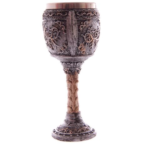 PUCKATOR Skull Warrior Gothic goblet