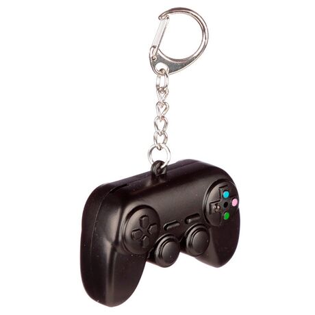PUCKATOR Game Over keychain with lights and sound