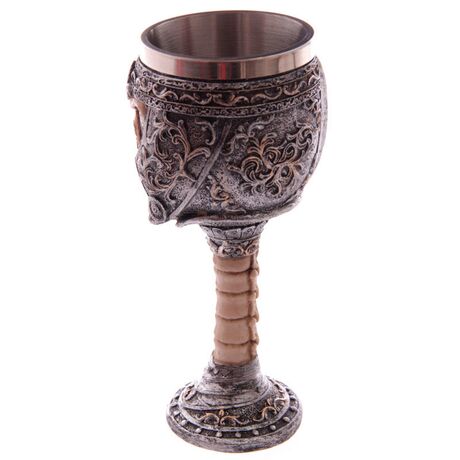 PUCKATOR Skull Warrior Gothic goblet