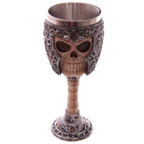 PUCKATOR Skull Warrior Gothic goblet