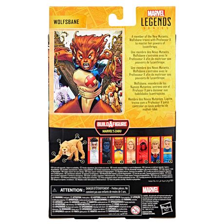 Marvel Legends Series Wolfsbane figure 15cm 5010996222428