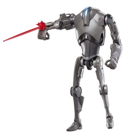 Star Wars Attack of the Clones Super Battle Droid figure 15cm