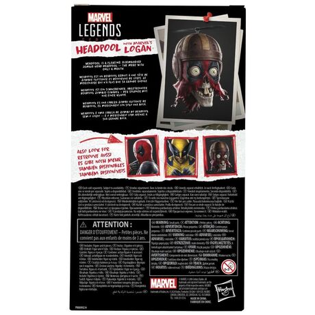 Marvel Legends Series Deadpool & Wolverine - Headpool with Marvels Logan figure 15cm 5010996283771
