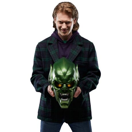 HASBRO Marvel Spider-Man: No Way Home Green Goblin Premium Roleplay Helmet