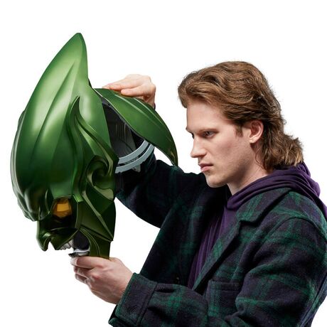 HASBRO Marvel Spider-Man: No Way Home Green Goblin Premium Roleplay Helmet