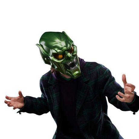 HASBRO Marvel Spider-Man: No Way Home Green Goblin Premium Roleplay Helmet