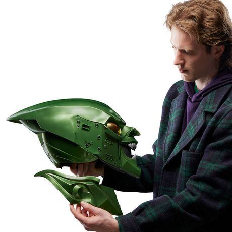 HASBRO Marvel Spider-Man: No Way Home Green Goblin Premium Roleplay Helmet
