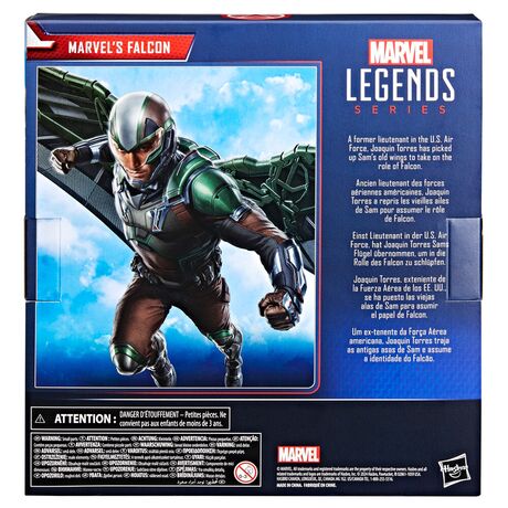 Marvel Captain America Brave New World Falcon figure 15cm 5010996222626