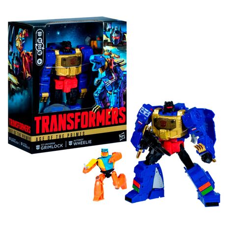Transformers Age of the Primes G2 Universe Grimlock Autobot Wheelie figure 19cm 5010996299505