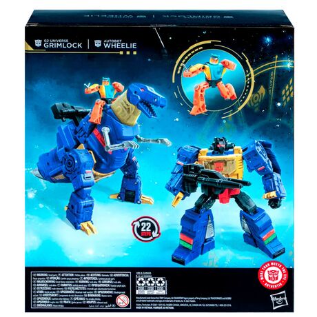 Transformers Age of the Primes G2 Universe Grimlock Autobot Wheelie figure 19cm 5010996299505