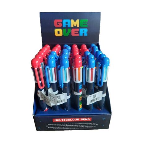 PUCKATOR Game Over multicolour pen