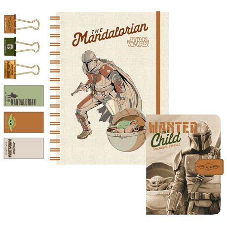 Star Wars The Mandalorian Yoda Child stationery set 8427934487592