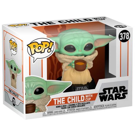 FUNKO POP Star Wars The Mandalorian The Child w/Cup 378 49933