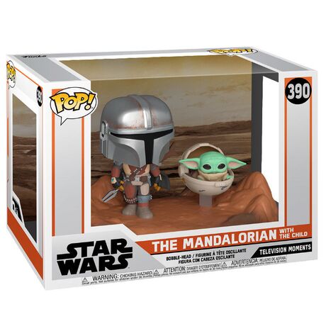 FUNKO MOMENTS Star Wars The Mandalorian w/The Child 390 49930