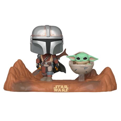 FUNKO MOMENTS Star Wars The Mandalorian w/The Child 390 49930