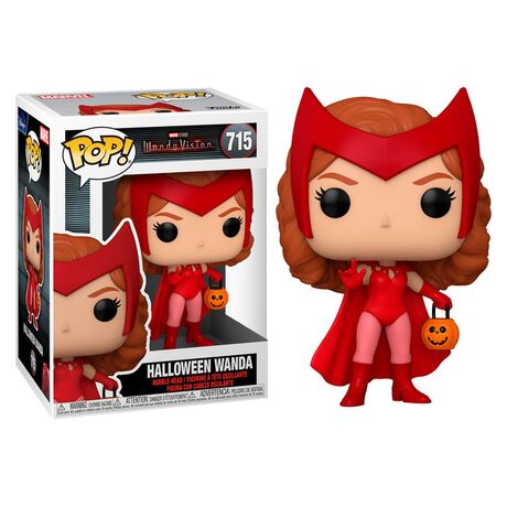 FUNKO POP WandaVision Halloween Wanda Bobble 715 52044