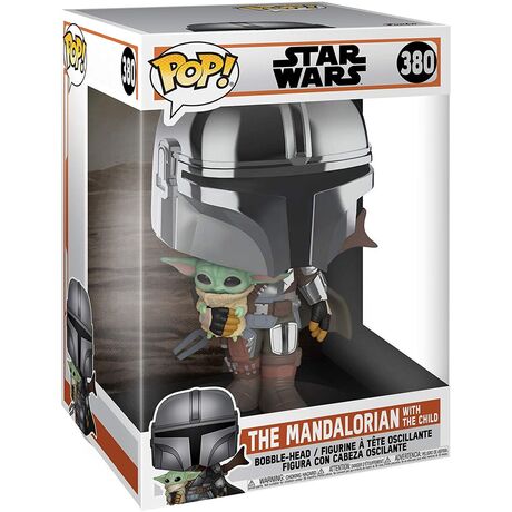 FUNKO BIG 25cm Star Wars The Mandalorian w/Child 380 49931