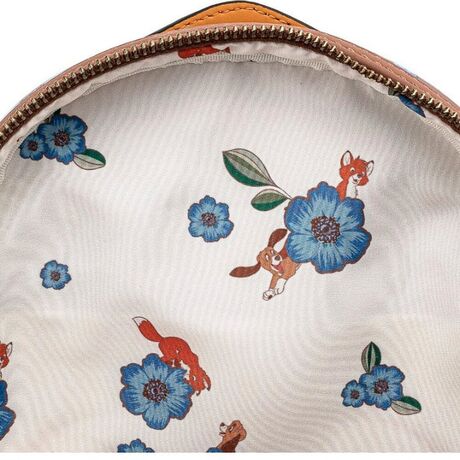 Loungefly Disney Fox and Hound Copper Todd backpack 26cm 671803363175