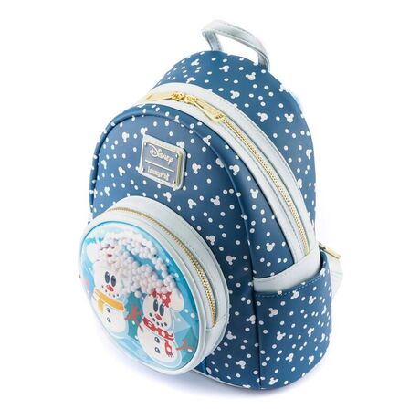 Loungefly Disney Snowman Mickey Minnie backpack  26cm 671803382763