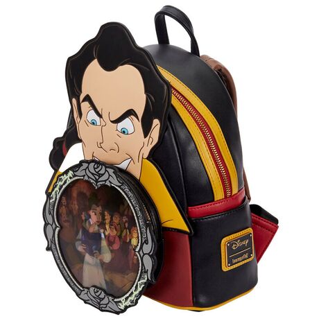 Loungefly  Disney Beauty and the Beast Villains Gaston Scene backpack 26cm 671803403680
