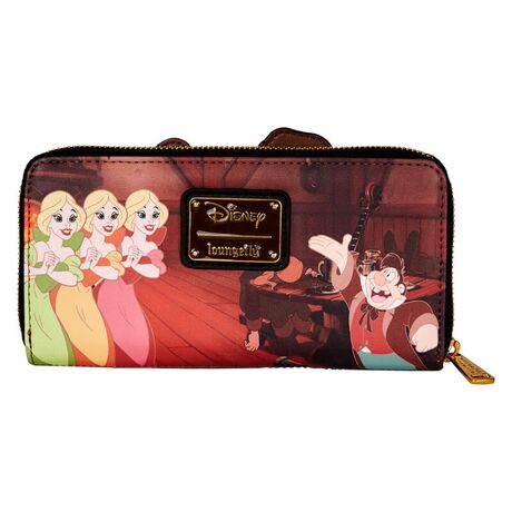 LOUNGEFLY Loungefly  Disney Beauty and the Beast Villains Gaston Scene wallet