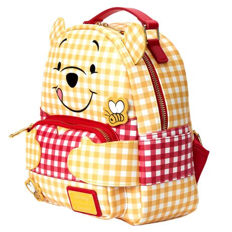 Loungefly Disney Winnie the Pooh Gingham backpack 25cm 671803404922