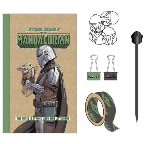 Star Wars The Mandalorian Letter stationery set 8445484121681